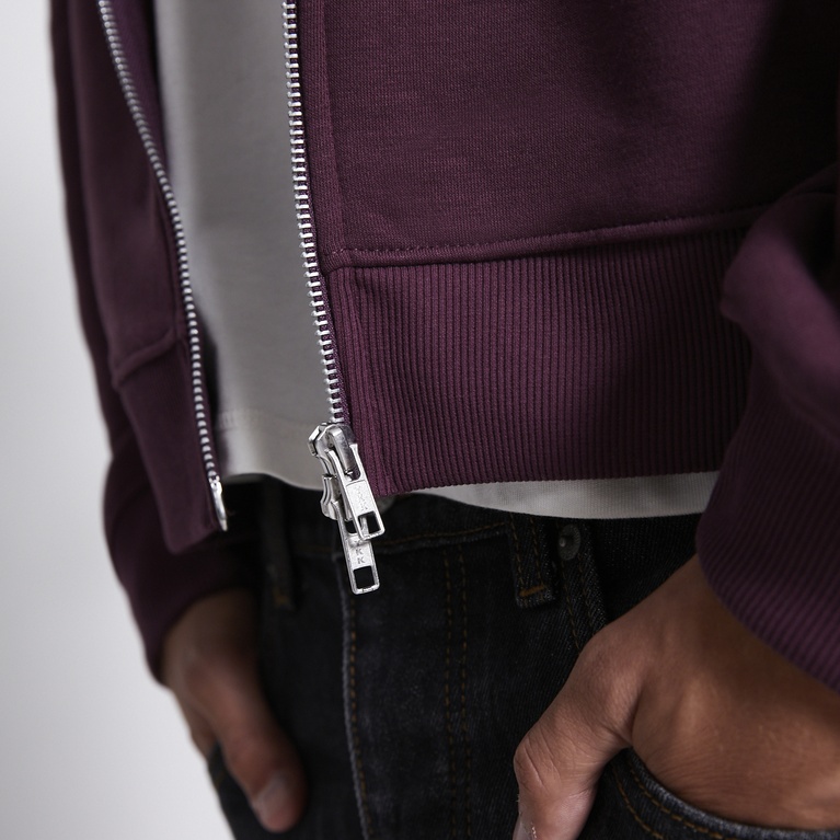 Zip hoodie "Above"